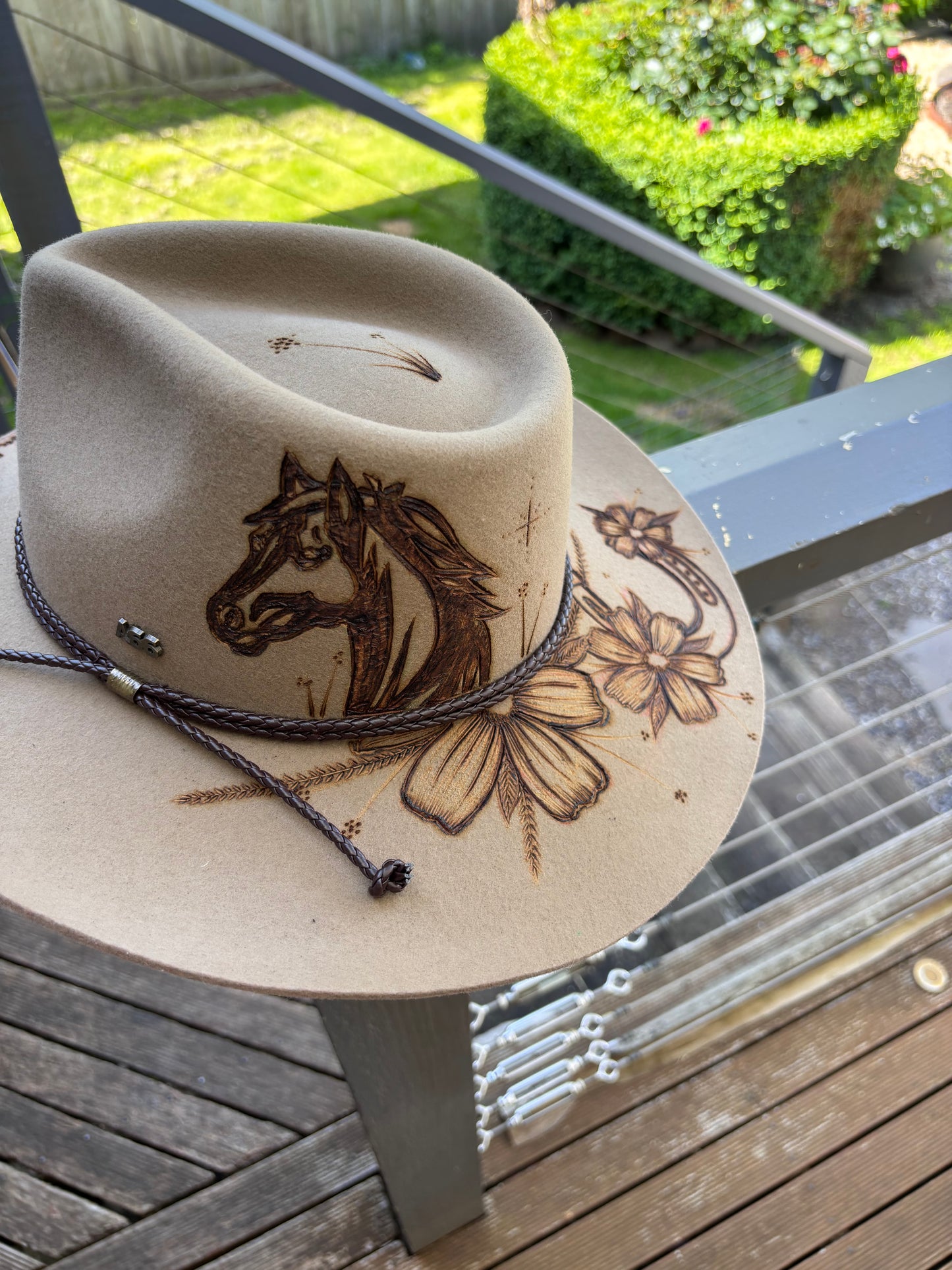 Wildflower Rein Burnt Hat