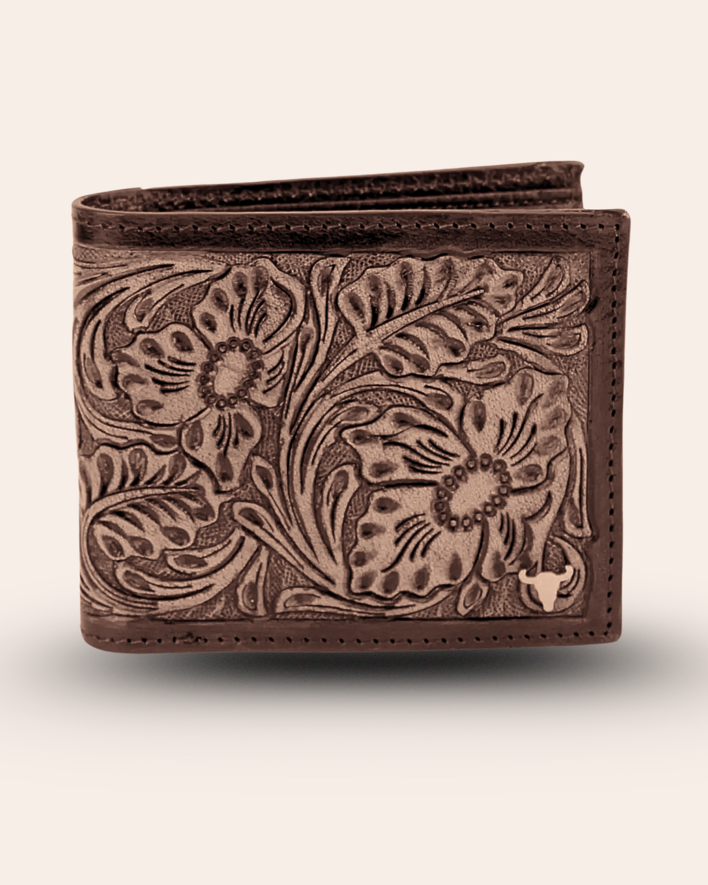 Floral Filigree Bi-Fold Wallet