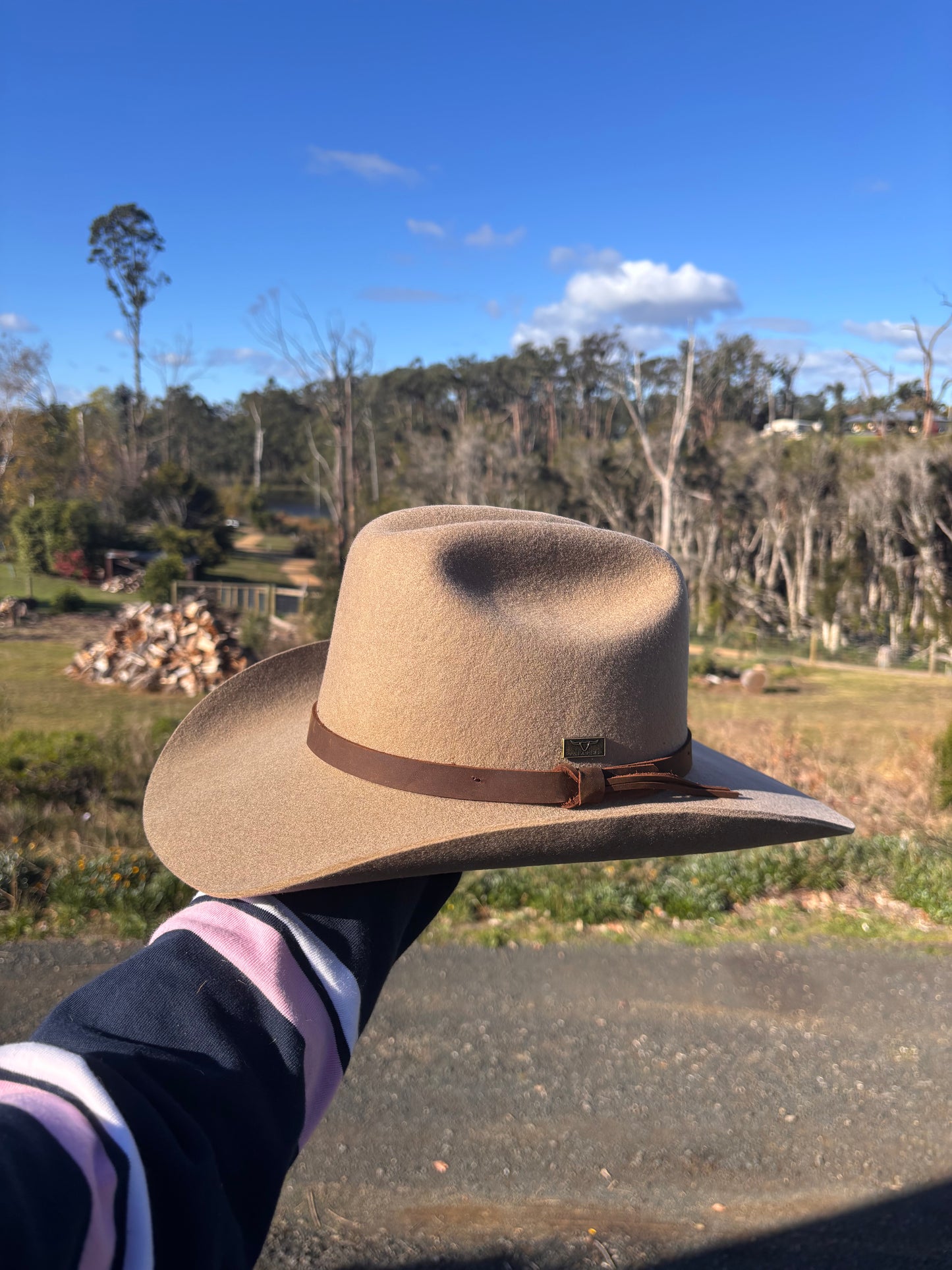 Flinders Cattlemen Western Hat | Bran
