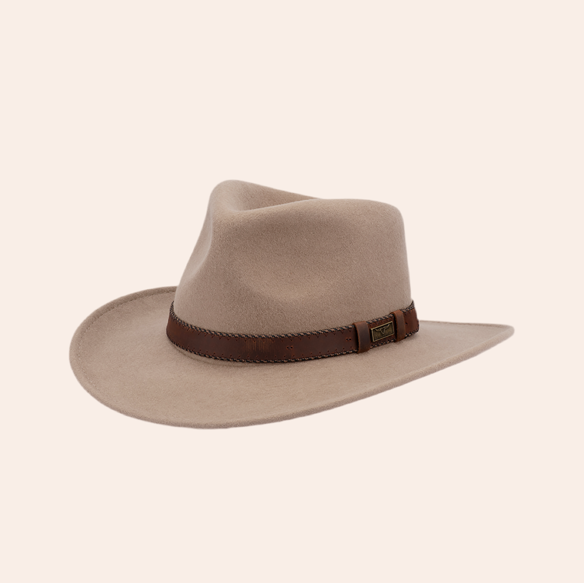Flinders Buck Western Hat | Putty