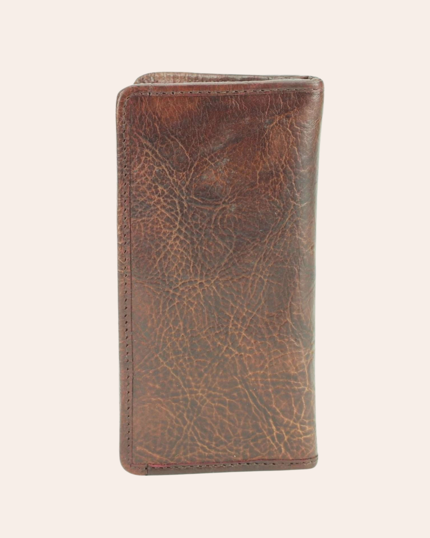 Tolled Leather Filigree Western Rodeo Wallet