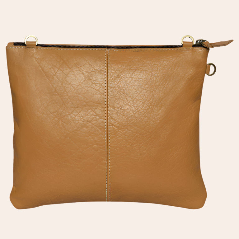 Patchwork Cowhide Sling Bag