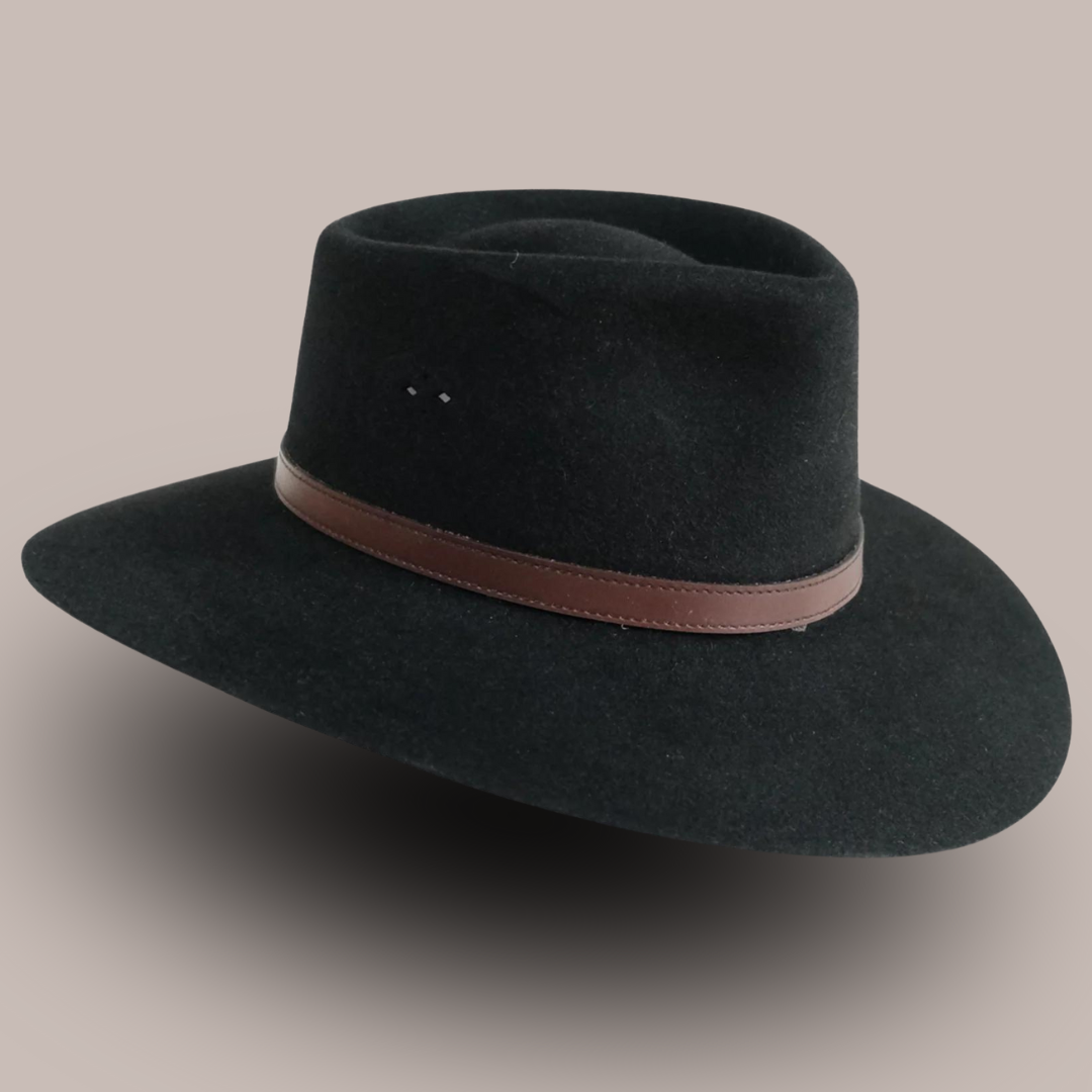 Big Australian Wool Felt | Black