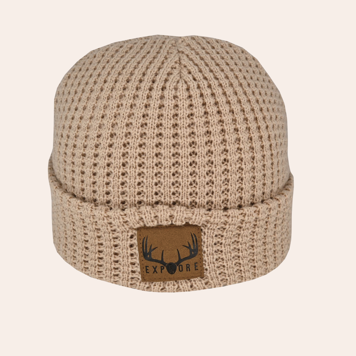 Kids Waffle Knit Explorer Beanie