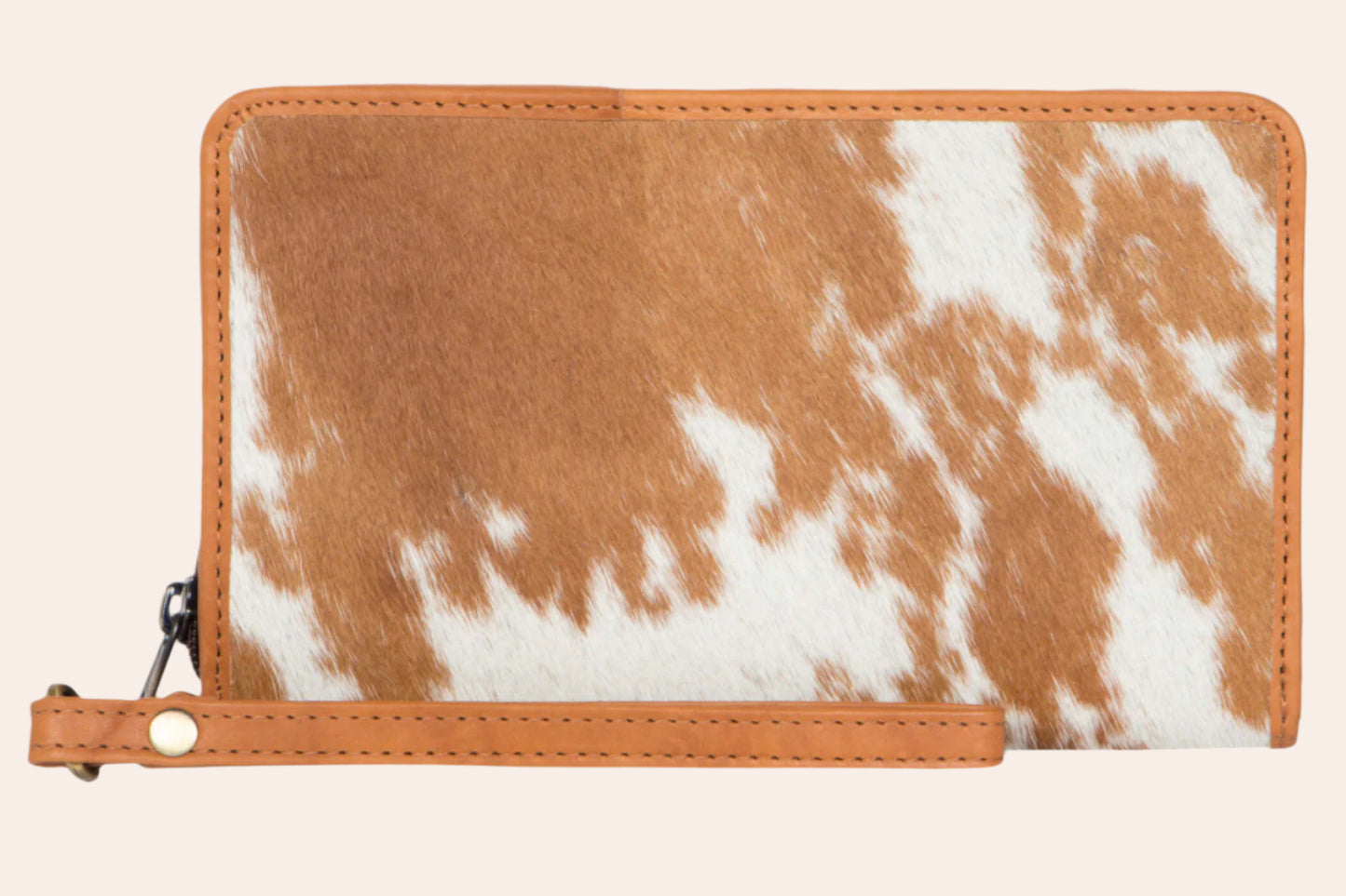 Wristlet Cowhide Wallet