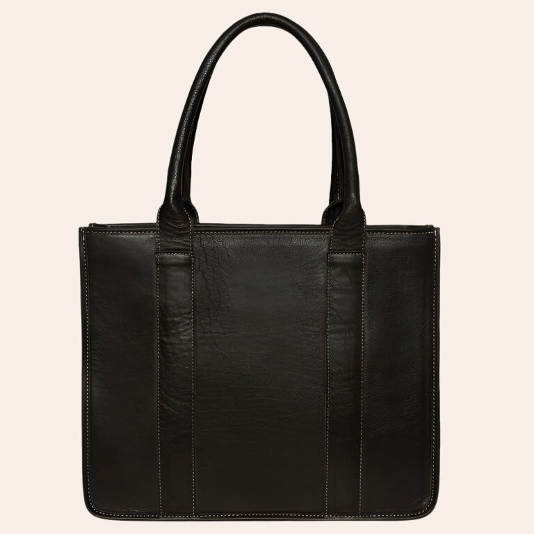 Tooling Leather Cowhide Boot Stitch Bag