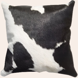 Cowhide Cushion Cover