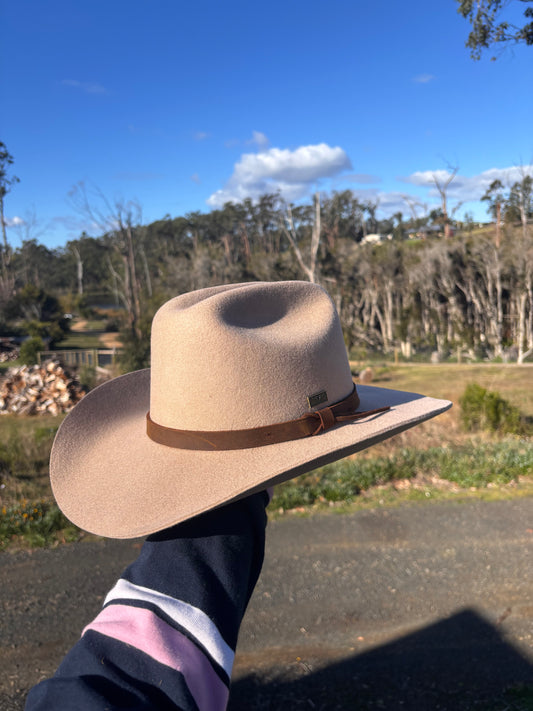 Flinders Cattlemen Western Hat | Oat