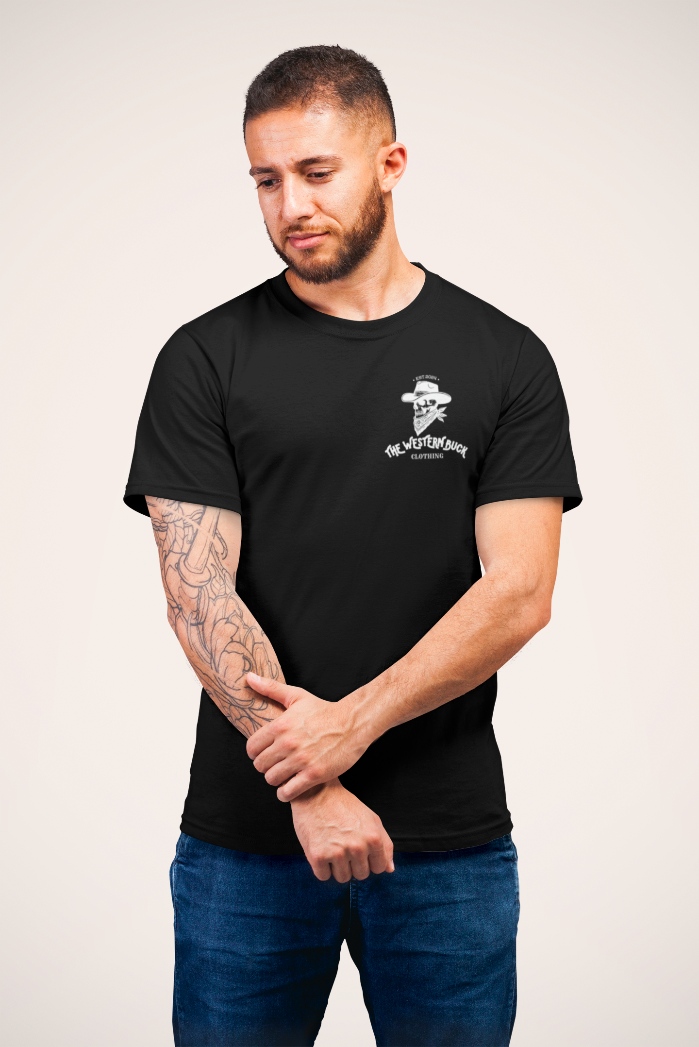 Sir Western Black Tee