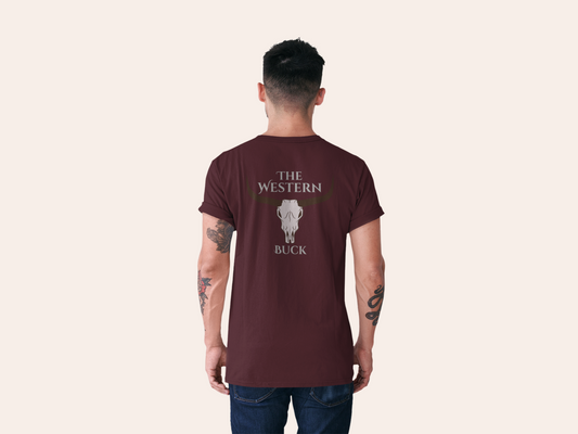 Old Soul Burgundy Tee