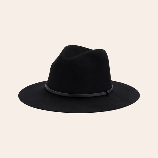 Casual Outing Avenel Fedora (Edwina) Black