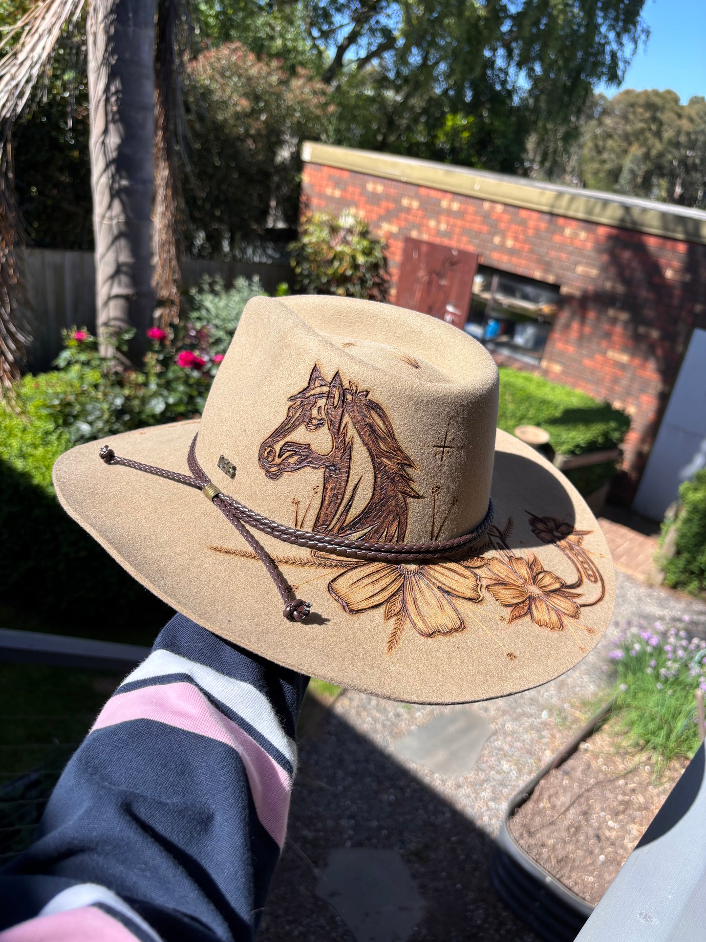 Wildflower Rein Burnt Hat