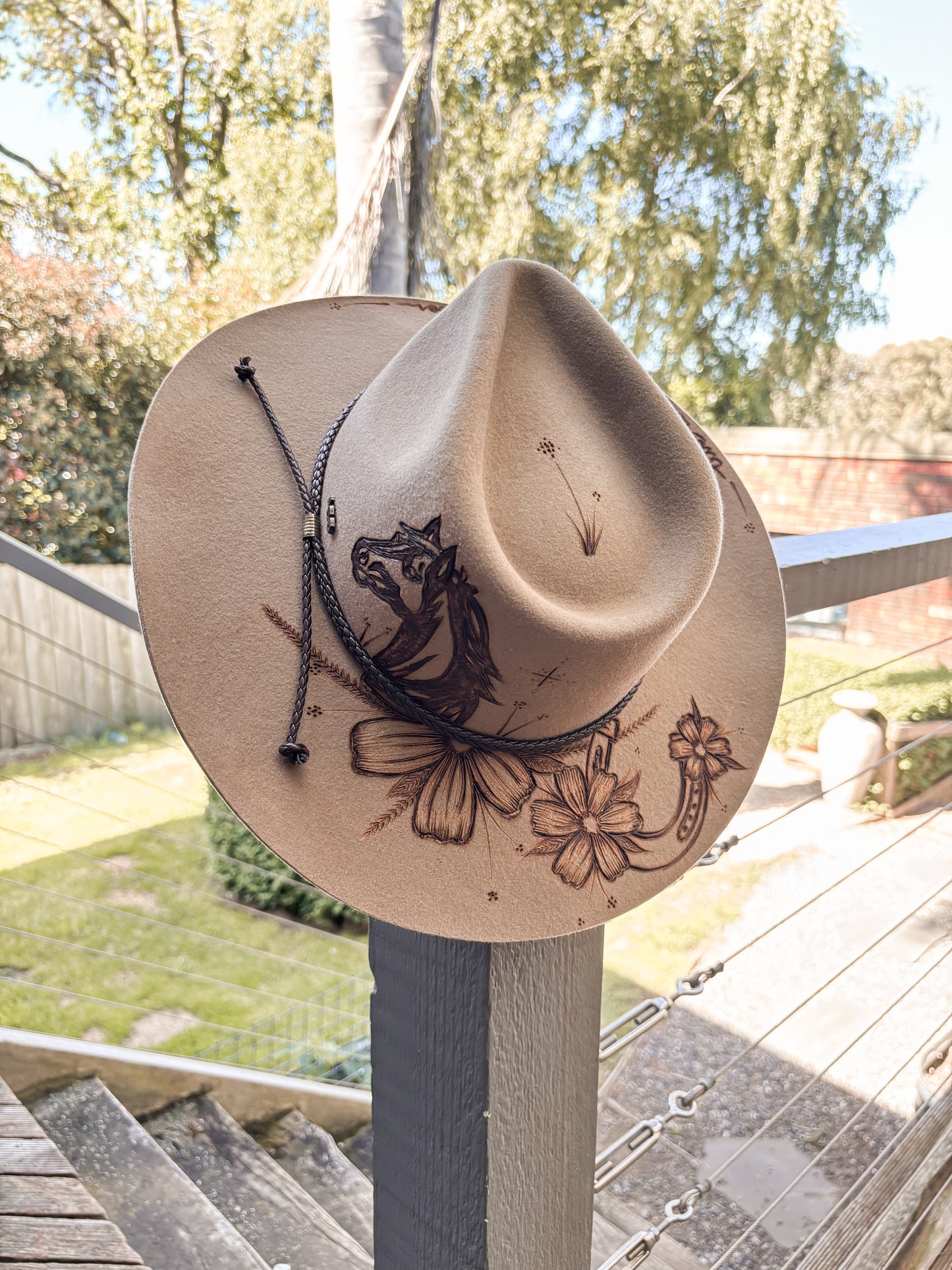 Wildflower Rein Burnt Hat