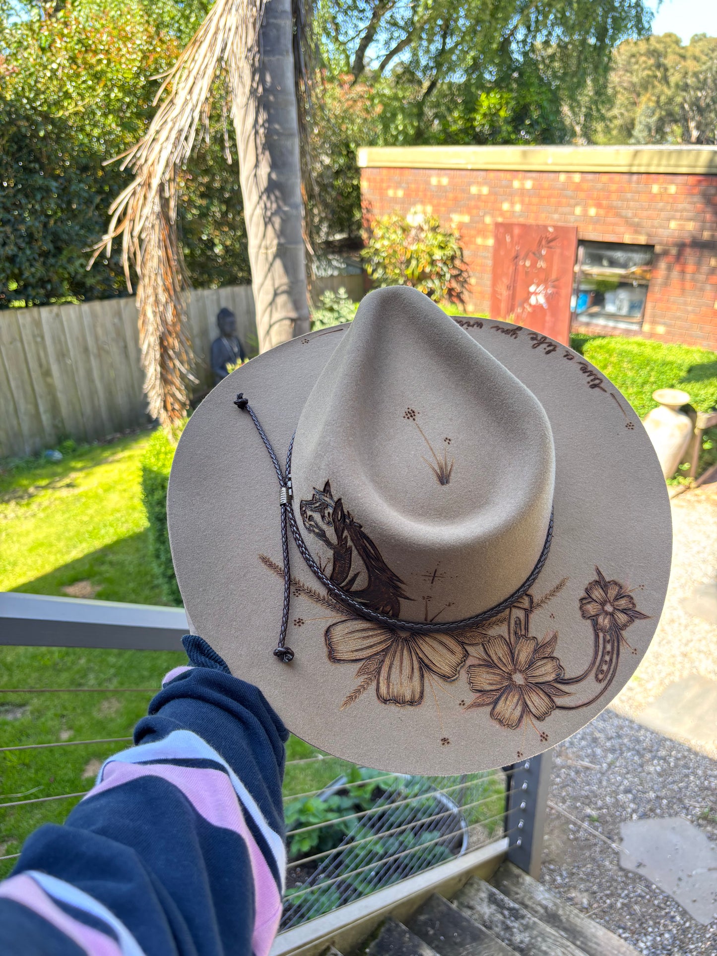 Wildflower Rein Burnt Hat
