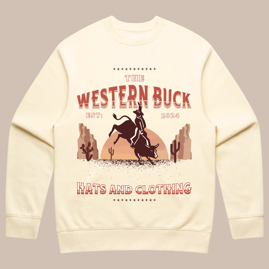 Desert Rider Crew Neck Sweat | Butter