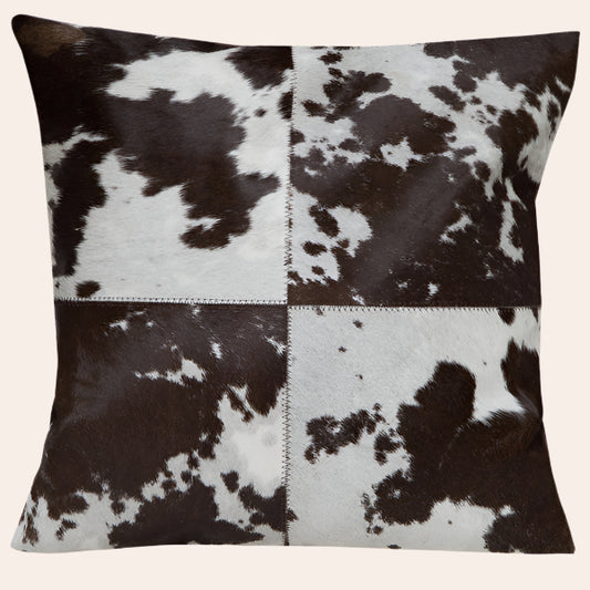 Cowhide 4 Panel Cushion Cover