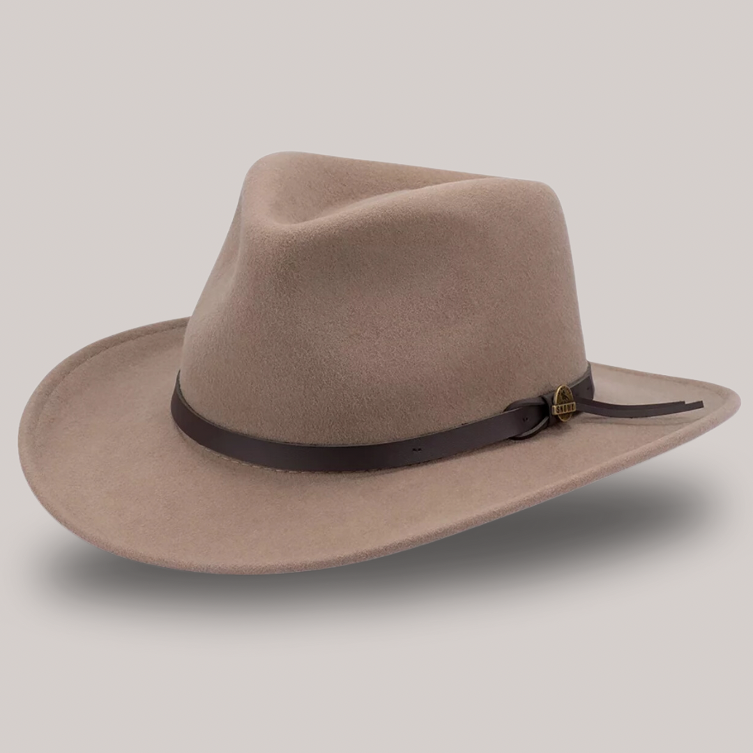 Snowy River Western Hat | Putty