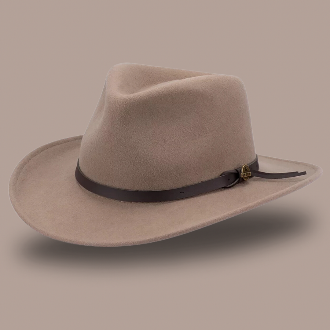 Snowy River Western Hat | Putty