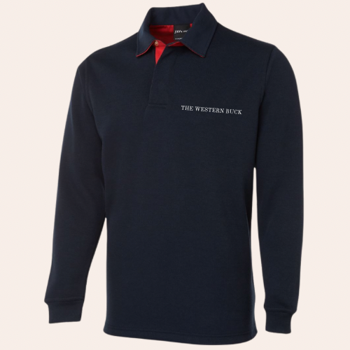 2 Tone Rugby Jumper (Navy/Red)