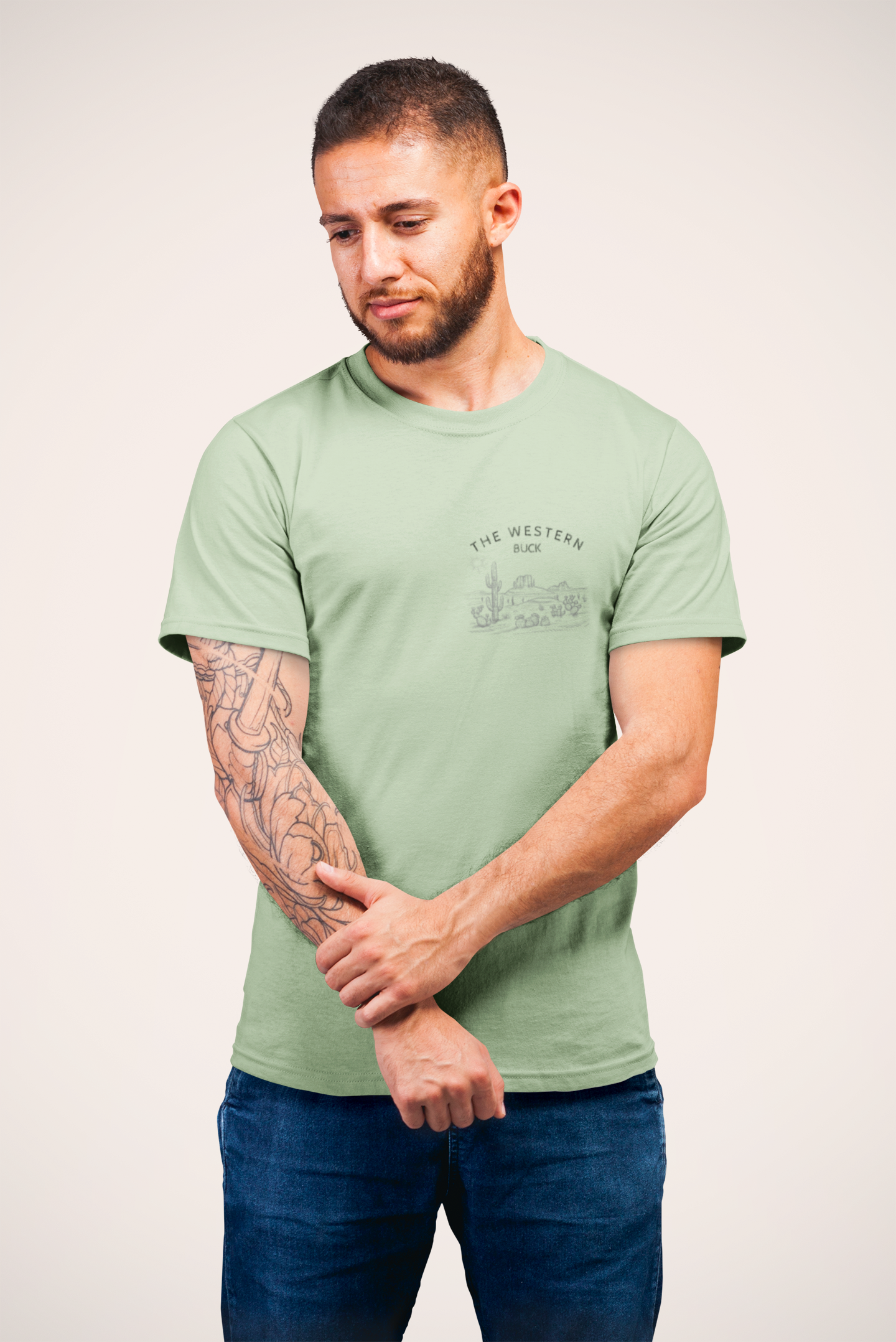 Cacti Desert Sage Tee