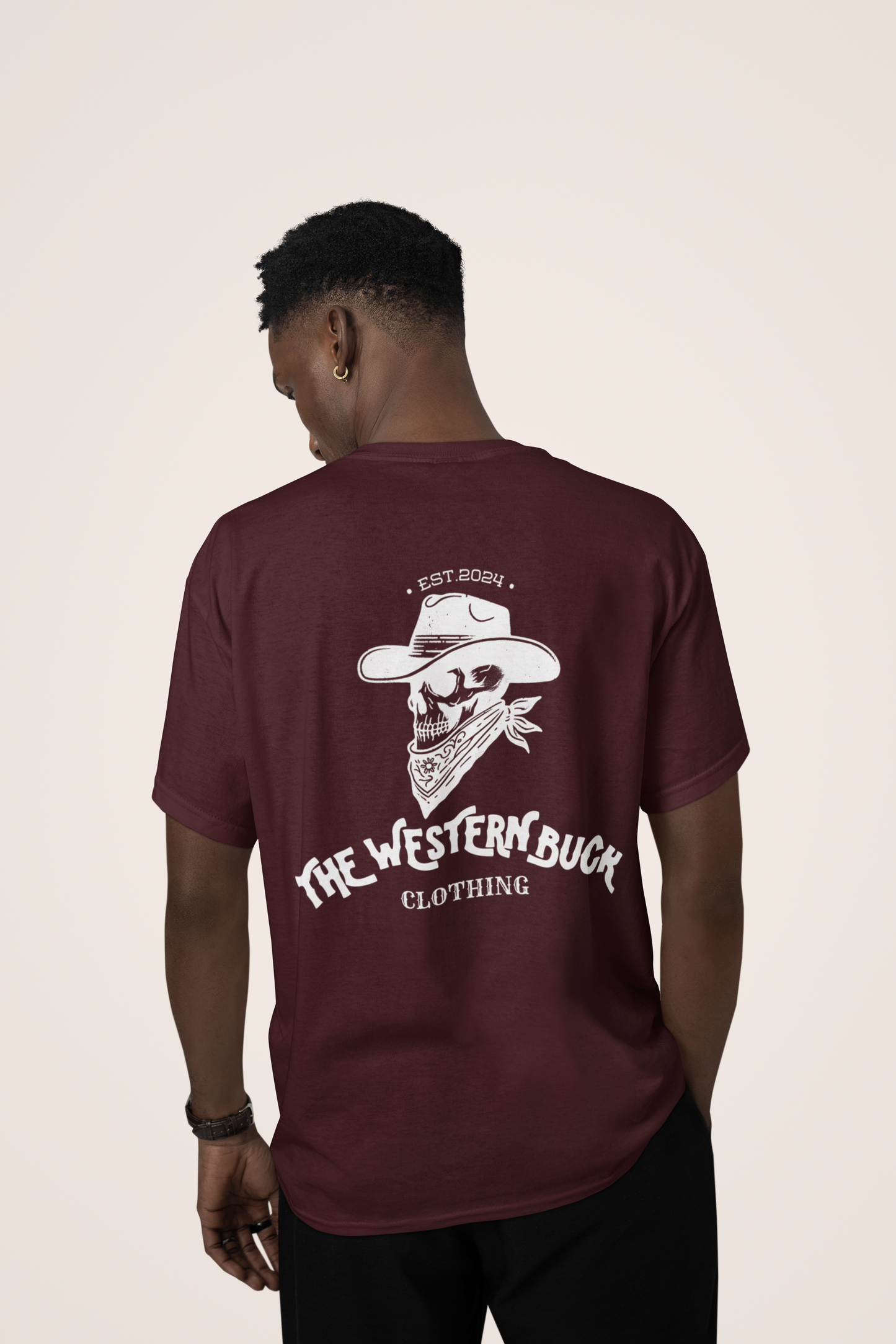 Sir Western Burgundy Tee