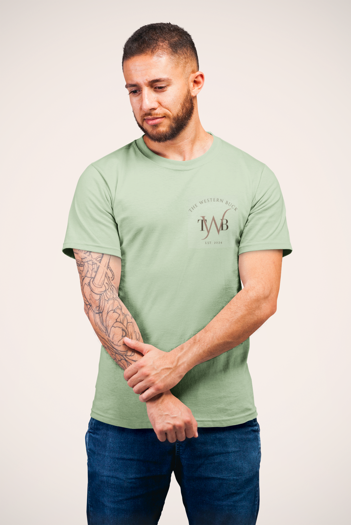 The Western Buck Sage Tee