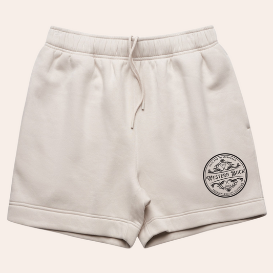 Traditional Black Sweat Short | Bone