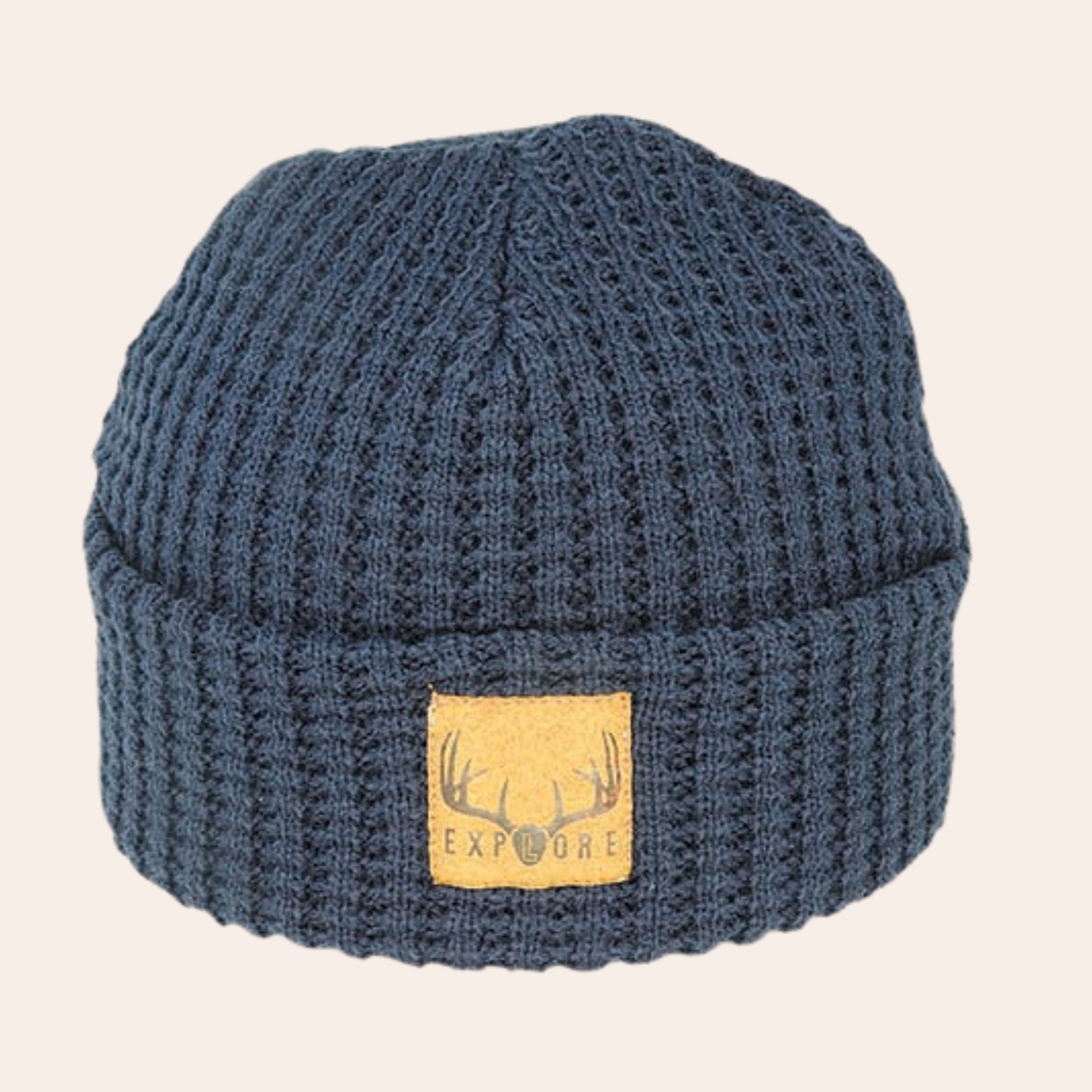 Kids Waffle Knit Explorer Beanie