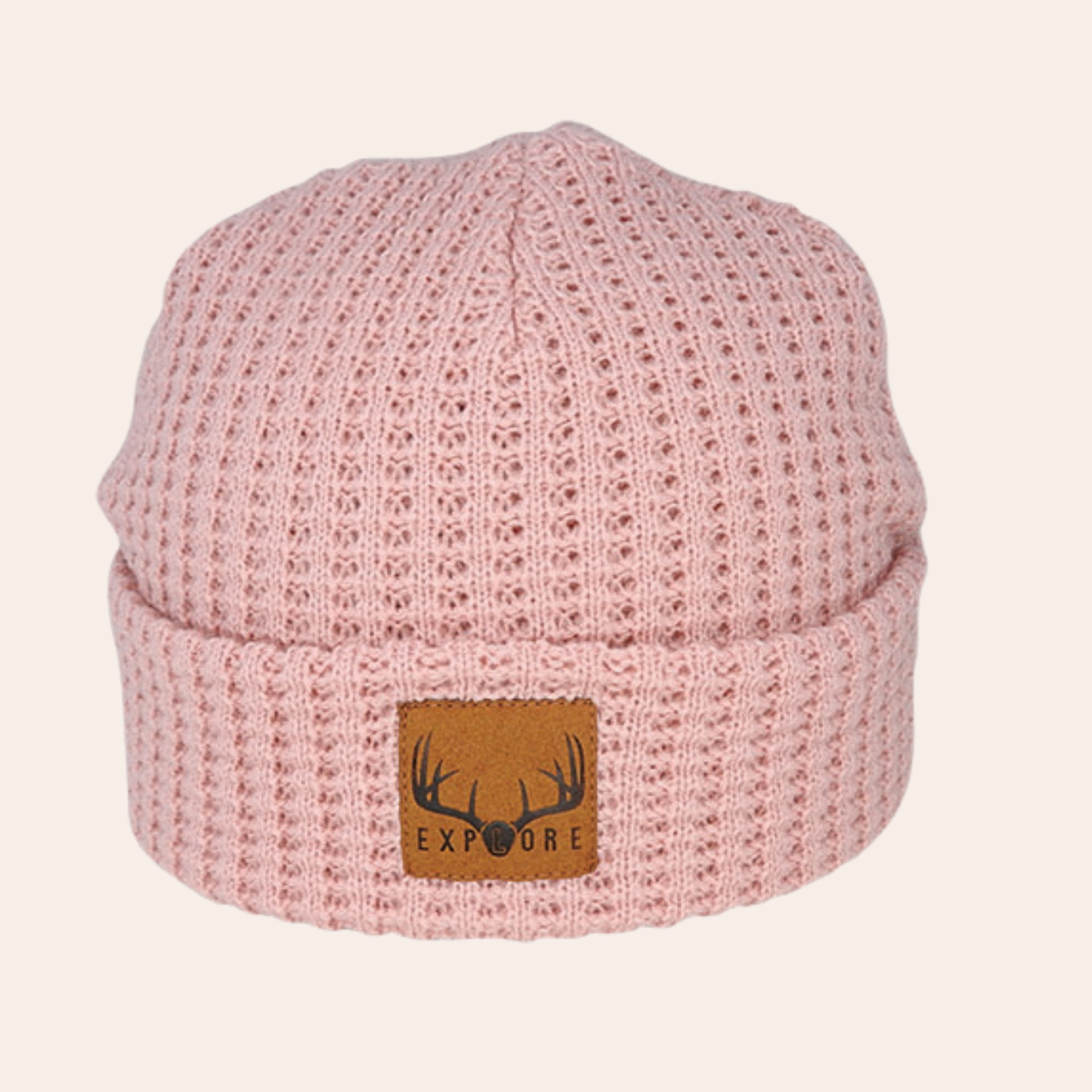 Kids Waffle Knit Explorer Beanie