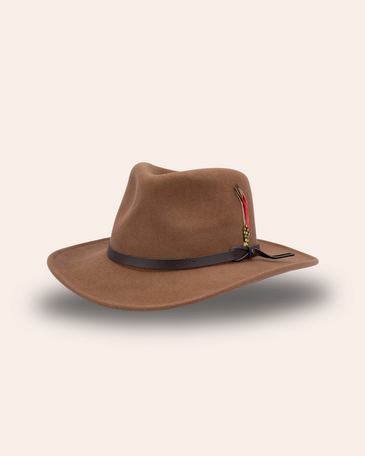 Ziggy Crushable Australian Wool Felt Hat