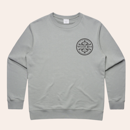 Trad Patch Premium Crew | Storm - Ladies