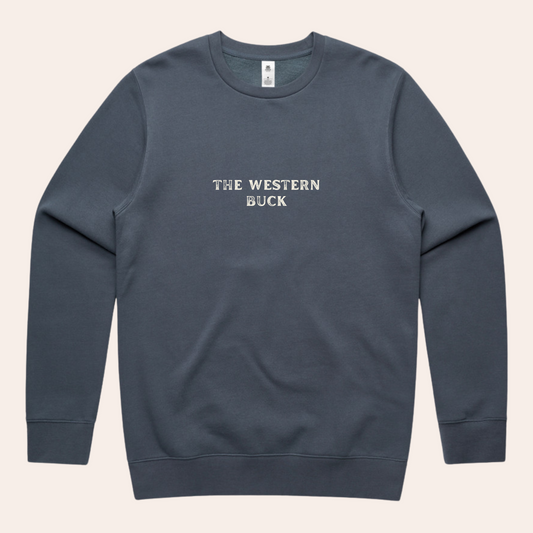 Subtle Stencil United Crew | Blue Diesel
