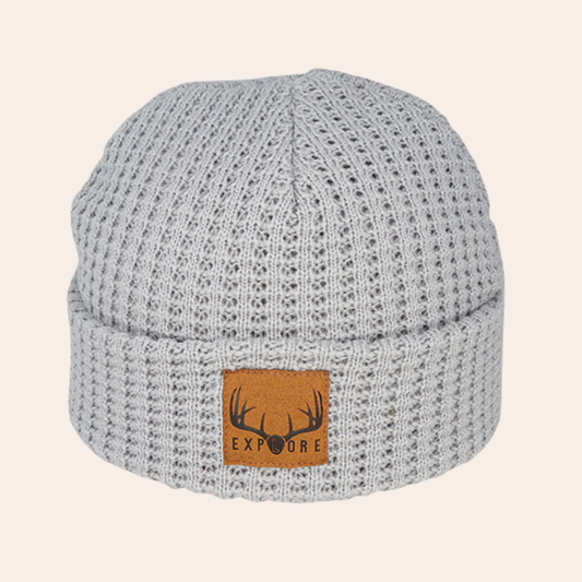 Kids Waffle Knit Explorer Beanie